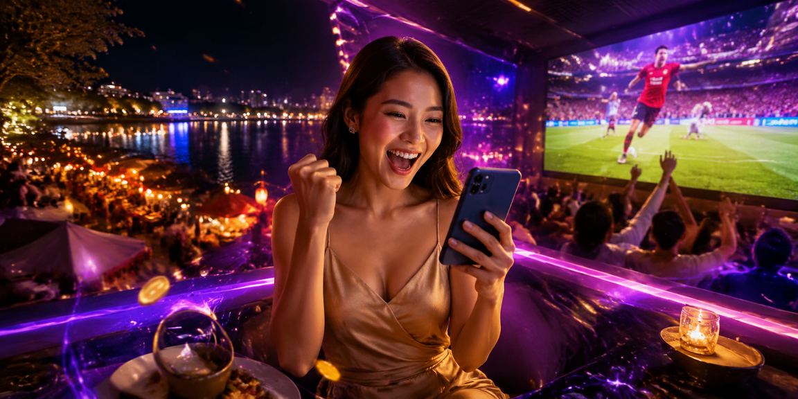 Người chơi tại Hà Nội trải nghiệm casino trên di động tại chợ đêm